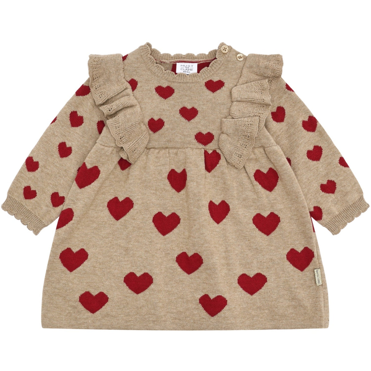 Hust & Claire Biscuit Kristel Heart