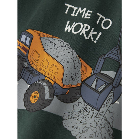 Name It Bistro Green Nmmofek Tonka Ls Nreg Top Cplg