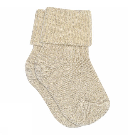 Ida glitter socks - Ecru