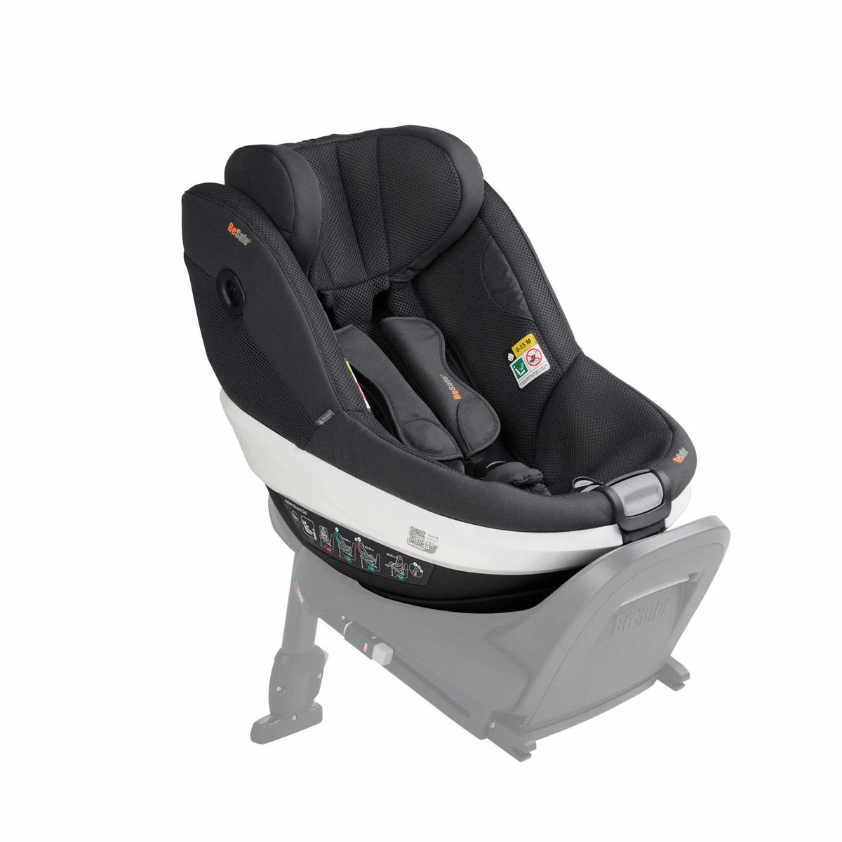 Besafe Beyond 360 – Anthracite Mesh (6 måneder-6 år)