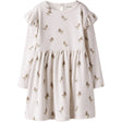 Lil'Atelier Almost Mauve Goose Nmflavo Esk Ls Kjole Lil