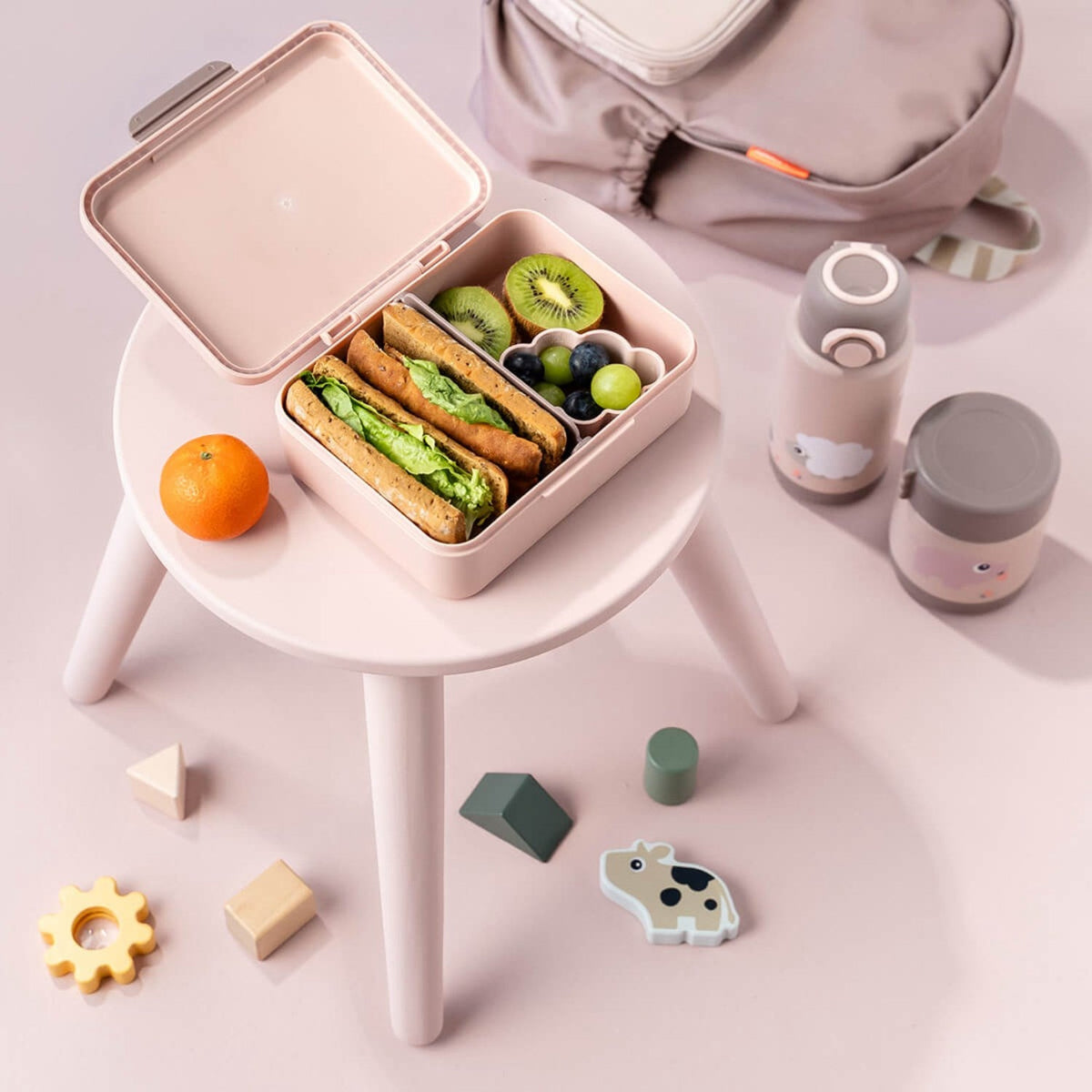 DonebyDeer Powder Madkasse Med Opdeler Tiny Farm