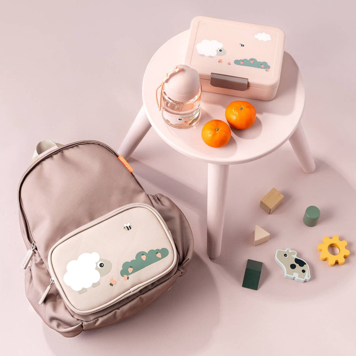 DonebyDeer Powder Madkasse Med Opdeler Tiny Farm