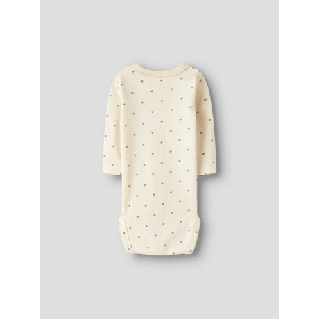 Lil'Atelier Turtledove Heart Nbflalo Tig Ls Slim Body Lil