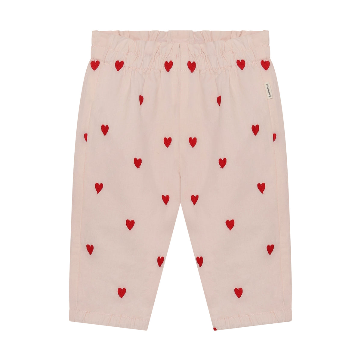 Minymo - Rosa bukser med hjerter 114386