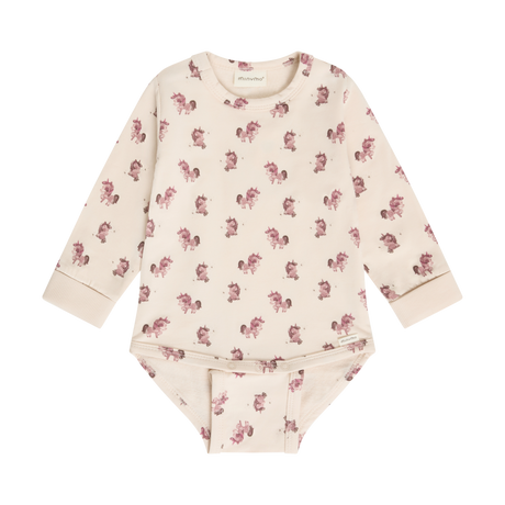 Body LS AOP Sweat - Pink Tint