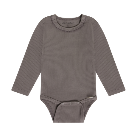 Body LS Rib - Plum Truffle