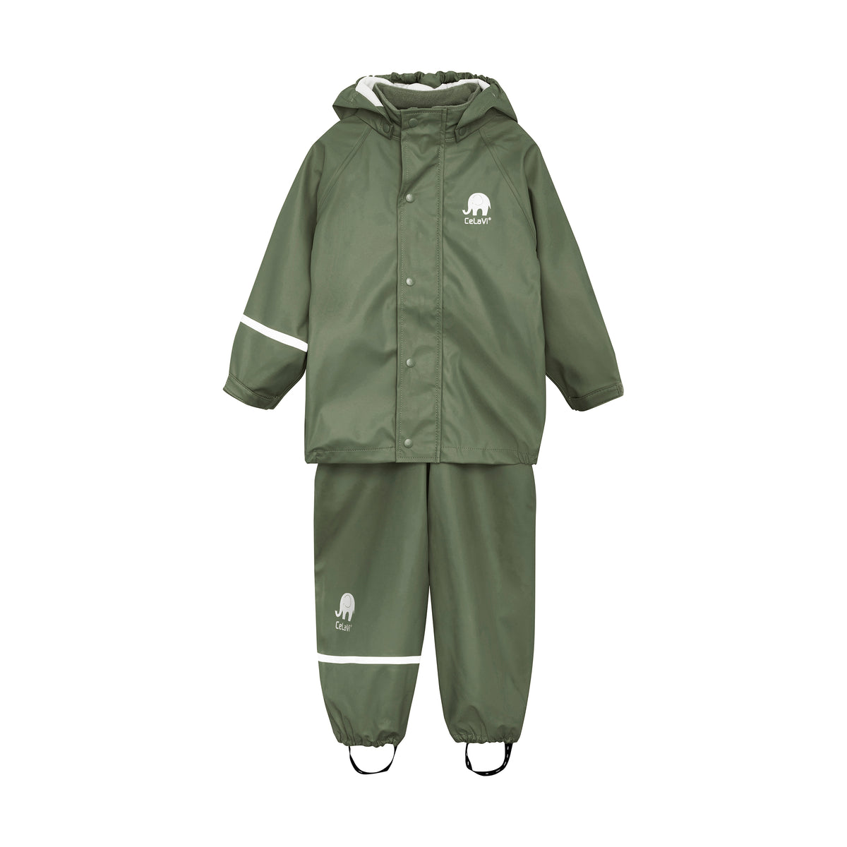 CeLaVi Regntøj solid PU - Khaki