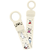 BIBS x Moomins Pacifier Clip Loop Ivory