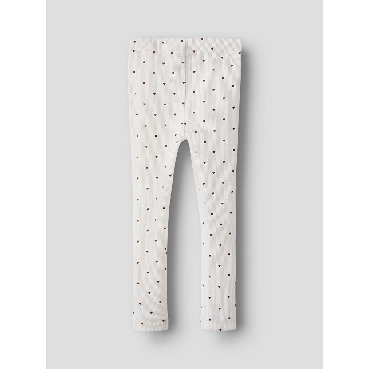 Lil'Atelier Coconut Milk Heart Nmfgago Slim Leggings Lil Noos