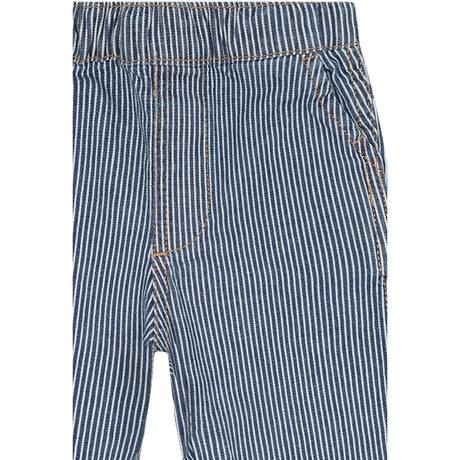 Hust & Claire Blue Denim Jean Yd Stripe