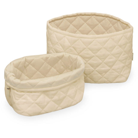 Cam Cam Copenhagen Praline Quiltet Opbevaringskurv 2-Pak