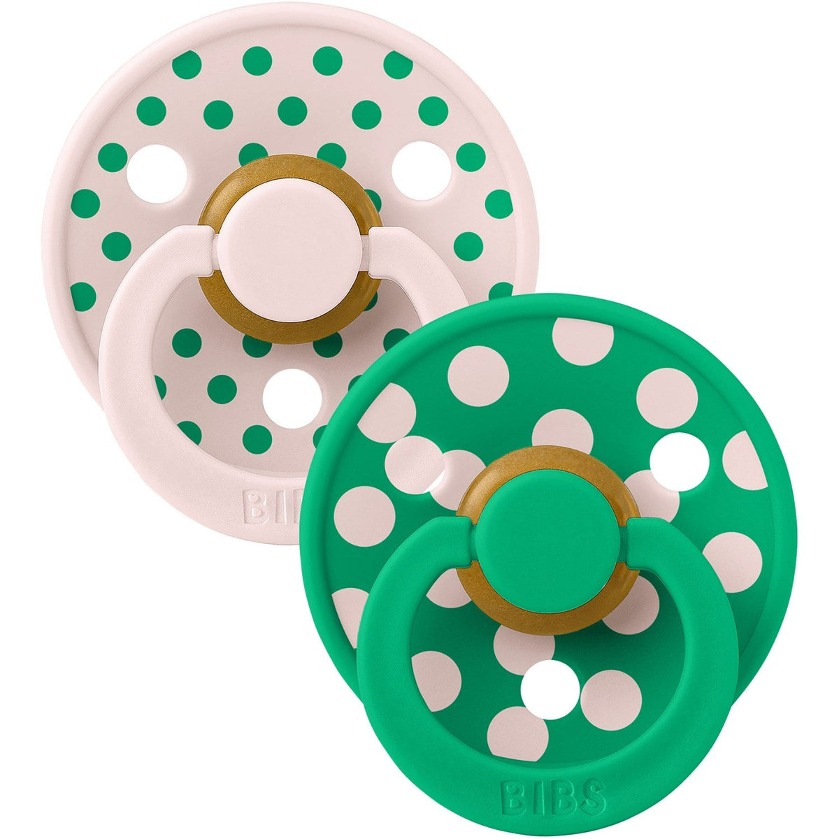 Bibs Petal/Cactus Sut Studio Colour 2-Pak Polka Latex