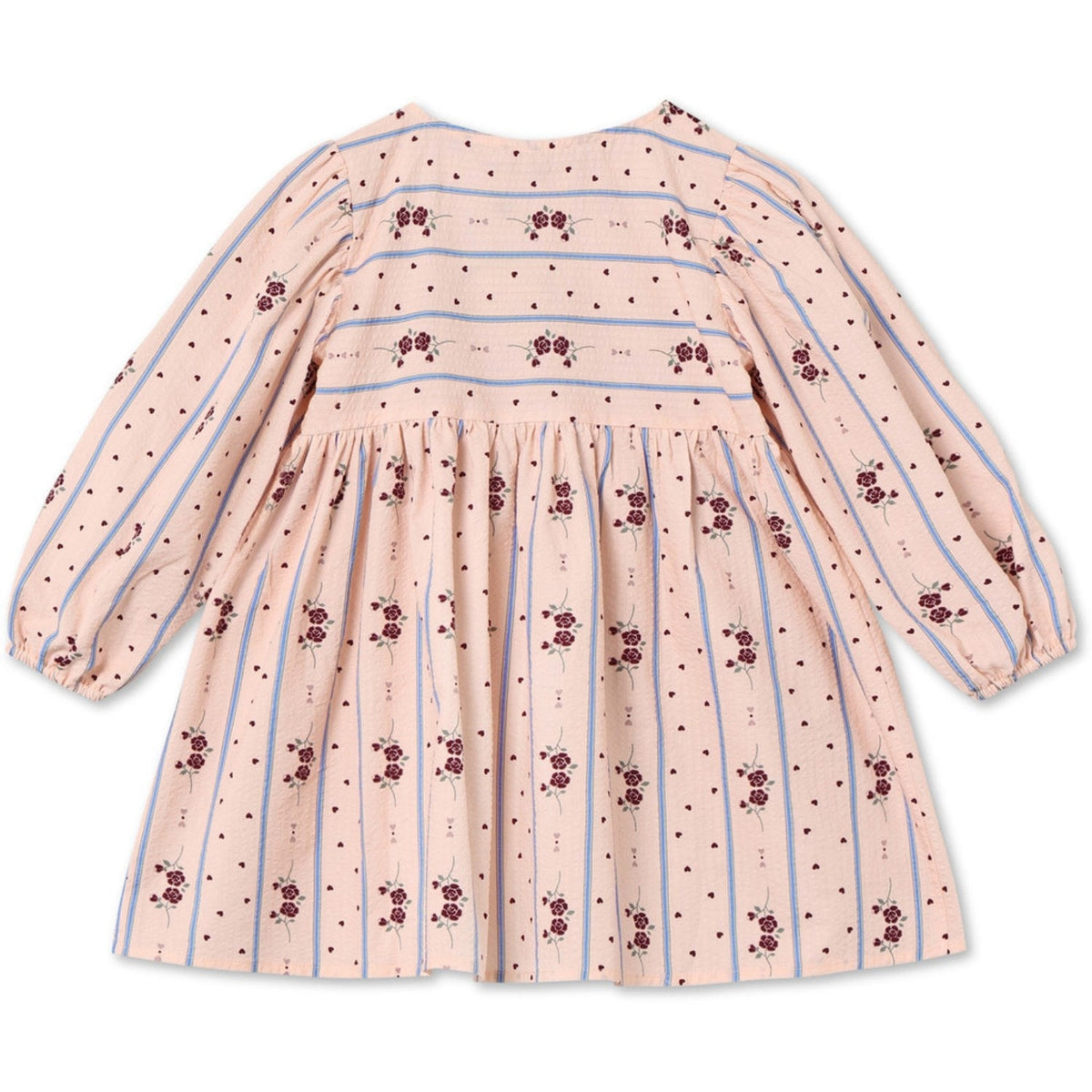 Fliink Chalk Pink Aop Colombe Ls Kjole