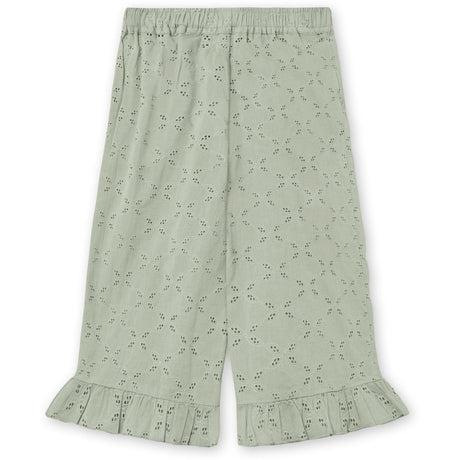 Fliink Aqua Gray Harper Ruffle Bukser