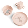 DonebyDeer Celebration Powder Foodie Spisesæt Med Sugekop
