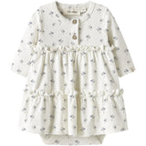 Lil'Atelier Coconut Milk Bell Flower Nbfgayo Sum Ls Body Kjole Lil