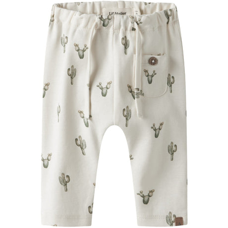Lil'Atelier Coconut Milk Cactus Nbmlayo Sak Loose Bukser Lil