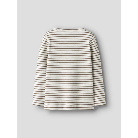 Lil'Atelier Coconut Milk Nmmtonto Tor Ls Slim Top Lil
