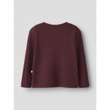 Lil'Atelier Catawba Grape Nmflimia Ls Loose Top Solid Lil