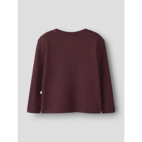 Lil'Atelier Catawba Grape Nmflimia Ls Loose Top Solid Lil