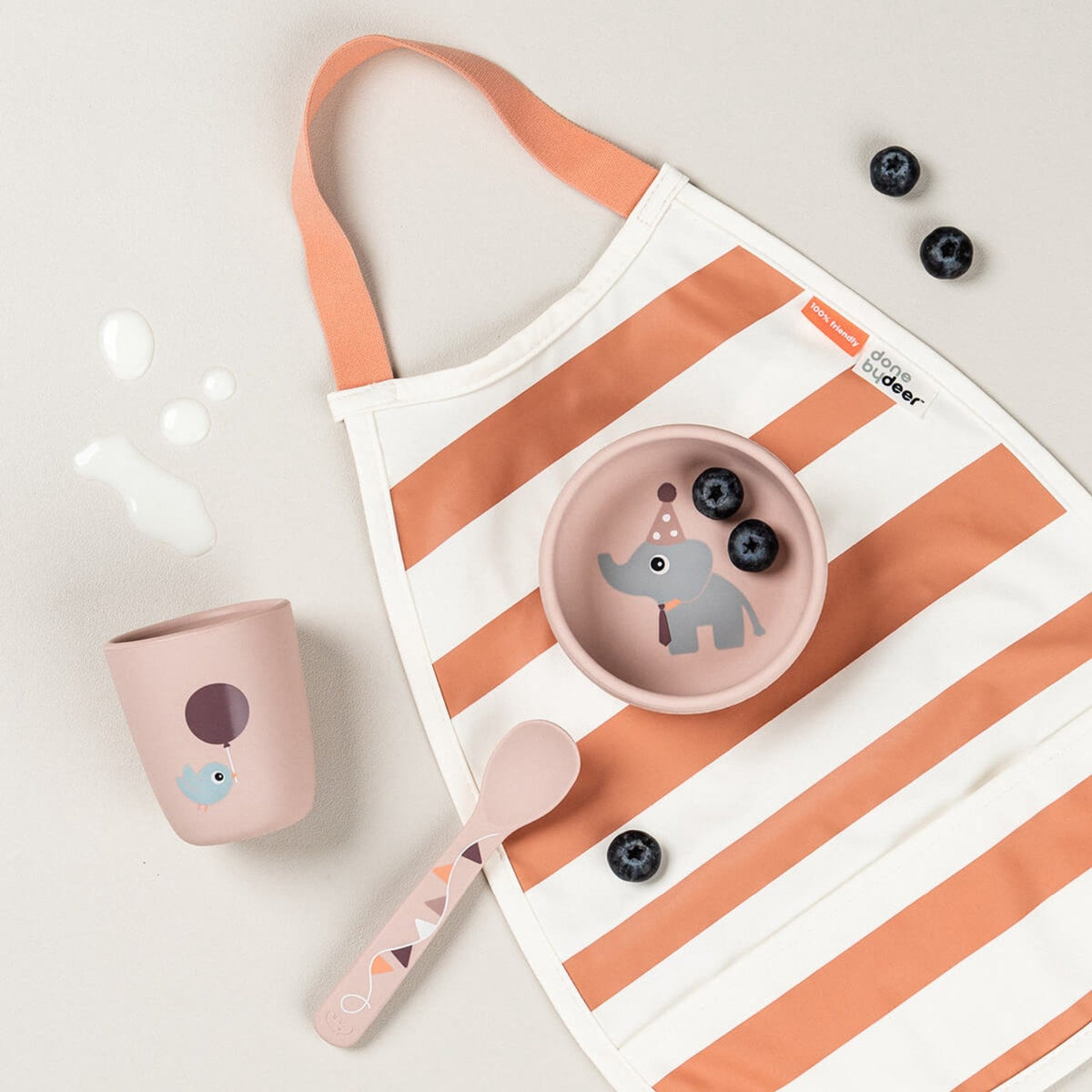 DonebyDeer Celebration Powder Stick&Stay Spisesæt