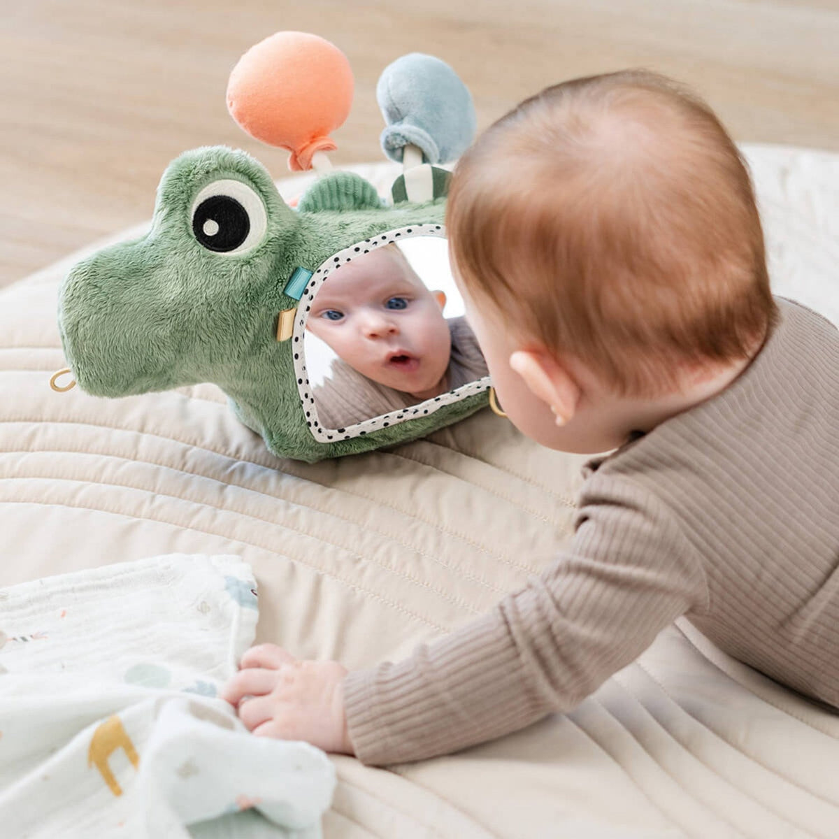 DonebyDeer Croco Green Aktivitets Gulvspejl
