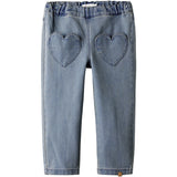 Lil'Atelier Medium Blue Denim Nmflulia Loose Dnm Jeans 4017-Cj S Lil