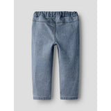 Lil'Atelier Medium Blue Denim Nmflulia Loose Dnm Jeans 4017-Cj S Lil