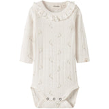 Lil'Atelier Coconut Milk Flower Nbfrachello Ria Ls Slim Body Lil