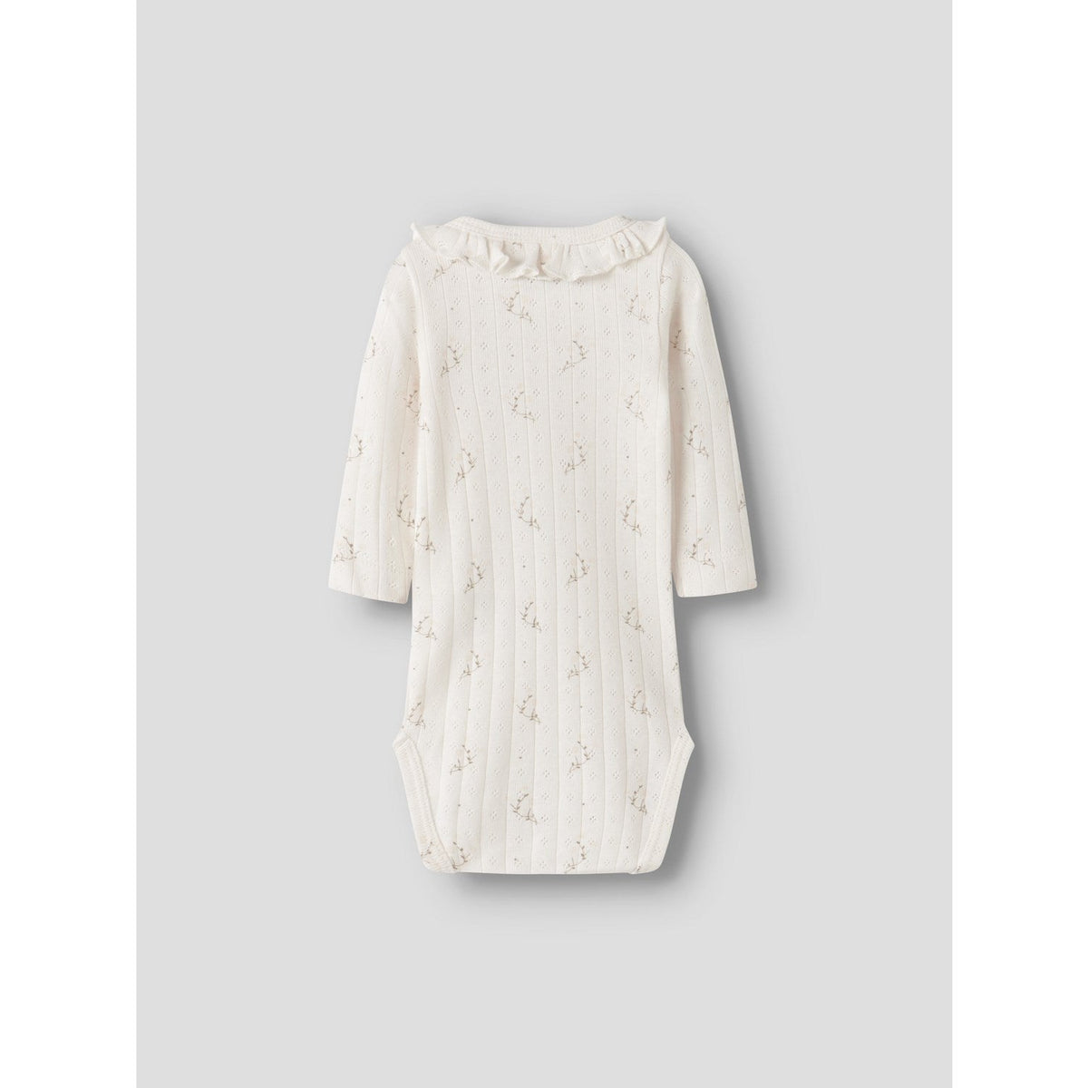 Lil'Atelier Coconut Milk Flower Nbfrachello Ria Ls Slim Body Lil