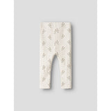 Lil'Atelier Coconut Milk Flower Nbfrachello Ria Slim Leggings Lil