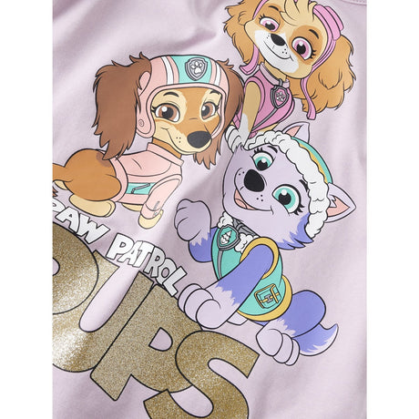 Name It Dawn Pink Nmfjaba Paw Ls Top Noos Cplg