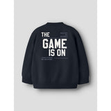 Name It Navy Blazer Nmmdalm Ls Nreg Sweat Card Unb