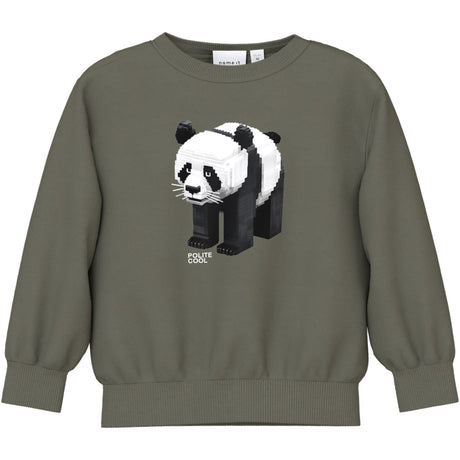 Name It Dusty Olive Nmmsigurt Ls Nreg Swe Bru