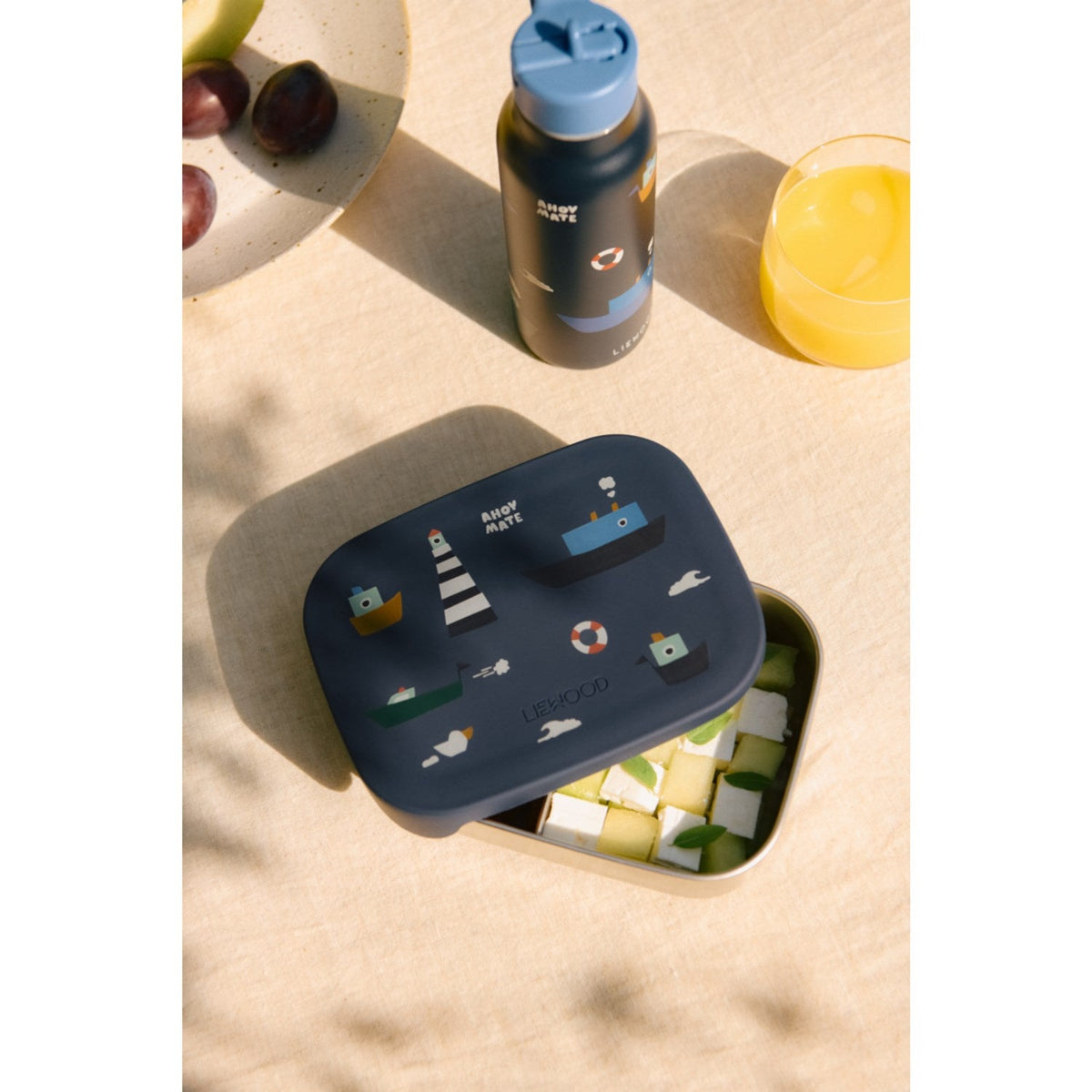 LIEWOOD Sailing / Classic Navy Arthur Printed Lunchbox