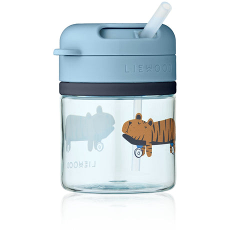 LIEWOOD Fun / Beach Blue Pavia Tritan Sugerør Kop 280Ml