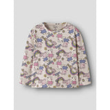 Name It Peyote Melange Nmfdarsy Peppa Ls Nreg Top Cplg