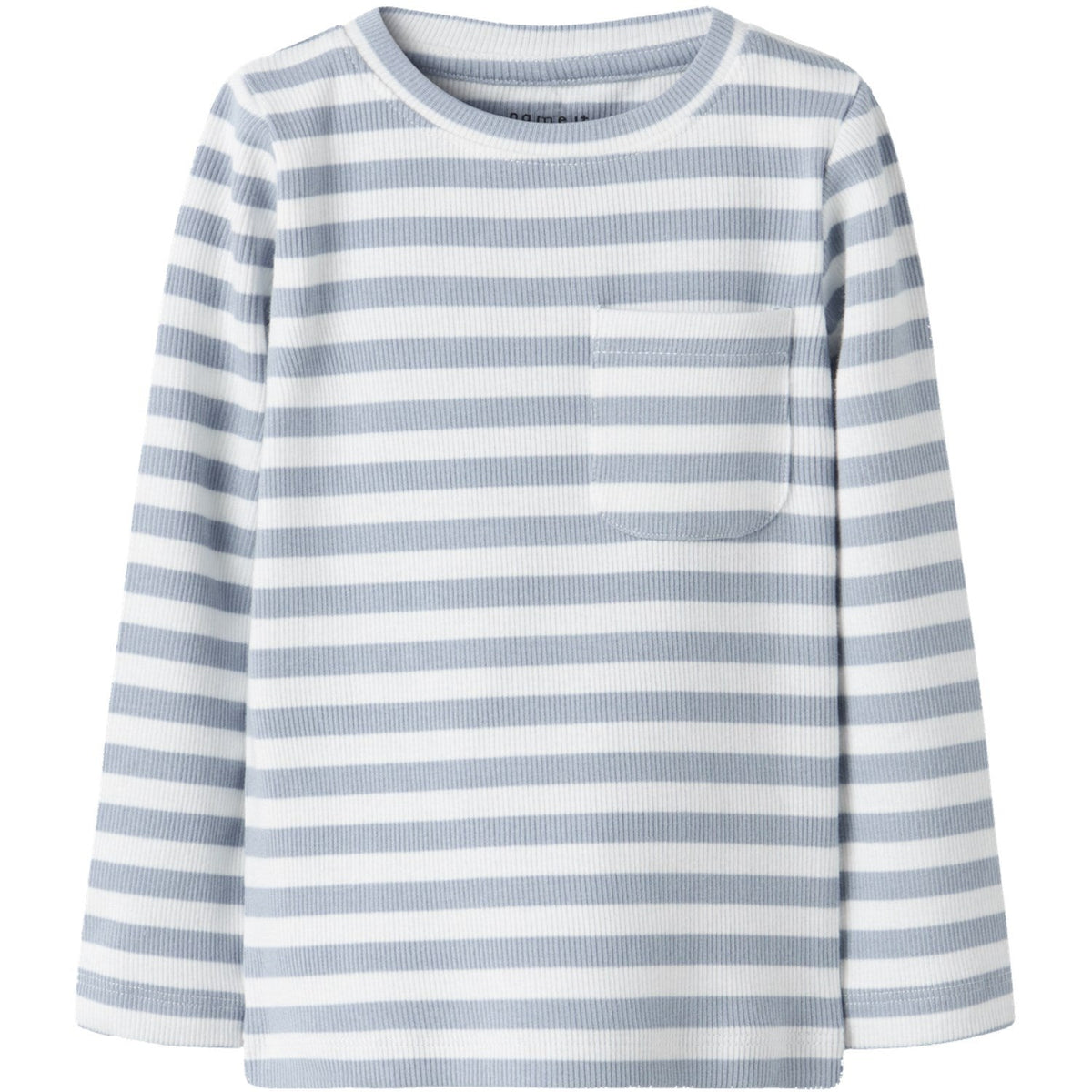 Name It Blue Fog Cloud Dancer Nmmdekab Slim Ls Top