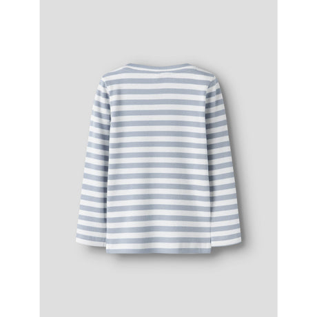 Name It Blue Fog Cloud Dancer Nmmdekab Slim Ls Top