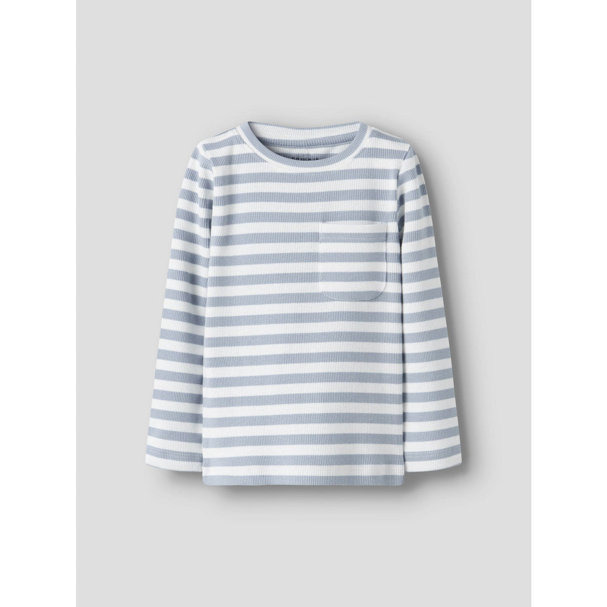 Name It Blue Fog Cloud Dancer Nmmdekab Slim Ls Top