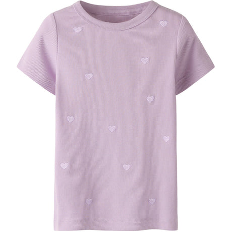 Name It Fragrant Lilac Nmfnakal Ss Slim Top Noos