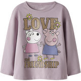 Name It Dawn Pink Nmfdada Peppa Ls Nreg Top Box Cplg