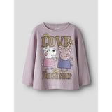 Name It Dawn Pink Nmfdada Peppa Ls Nreg Top Box Cplg