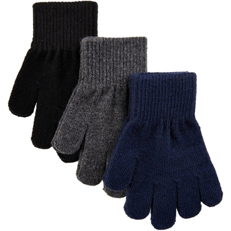 Mikk-Line Magic Vanter 3-pak Blue Nights-Antrazite-Black