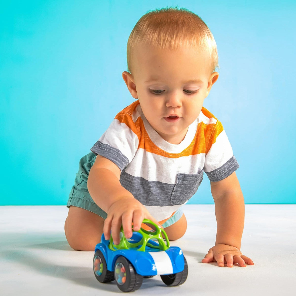 Bright Starts Blue Legetøj Bil Rangle & Roll Buggie™