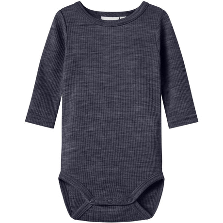 Name It Ombre Blue Nbnwax Uld Rib Ls Body Noos