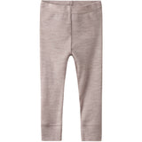 Name It Shadow Gray Nbnwax Uld Rib Leggings Noos