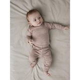 Name It Shadow Gray Nbnwax Uld Rib Leggings Noos
