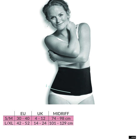 Carriwell Belly Binder Mavebælte Sort